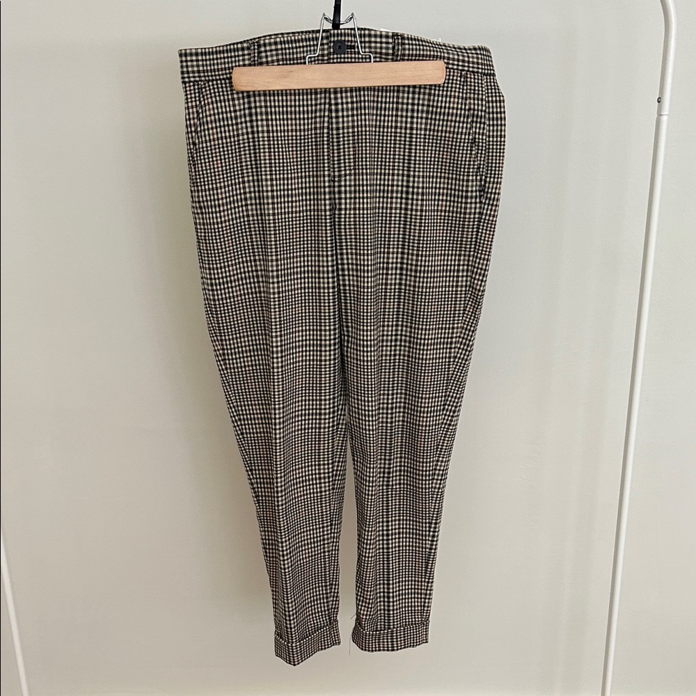 Zara Men’s Houndstooth Chinos